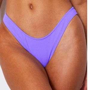 White Fox Boutique Del Marcos Bottoms Violet Rib